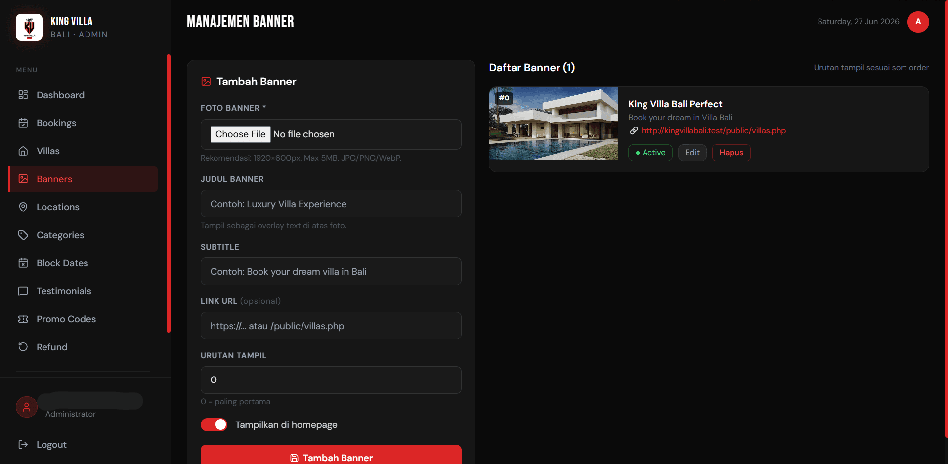 King Villa Bali screenshot 22