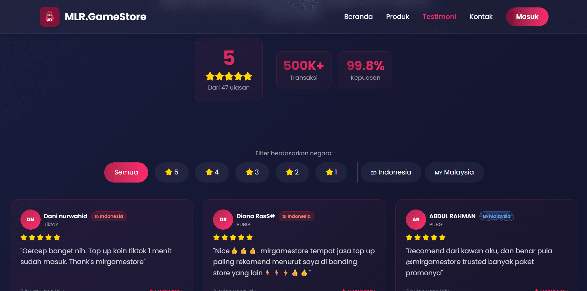 MLR Game Store screenshot 3