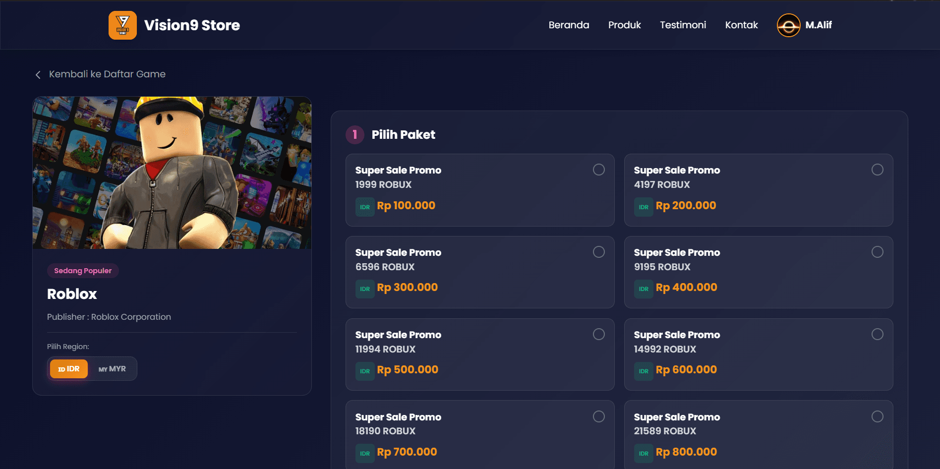 Vision9 Store screenshot 4