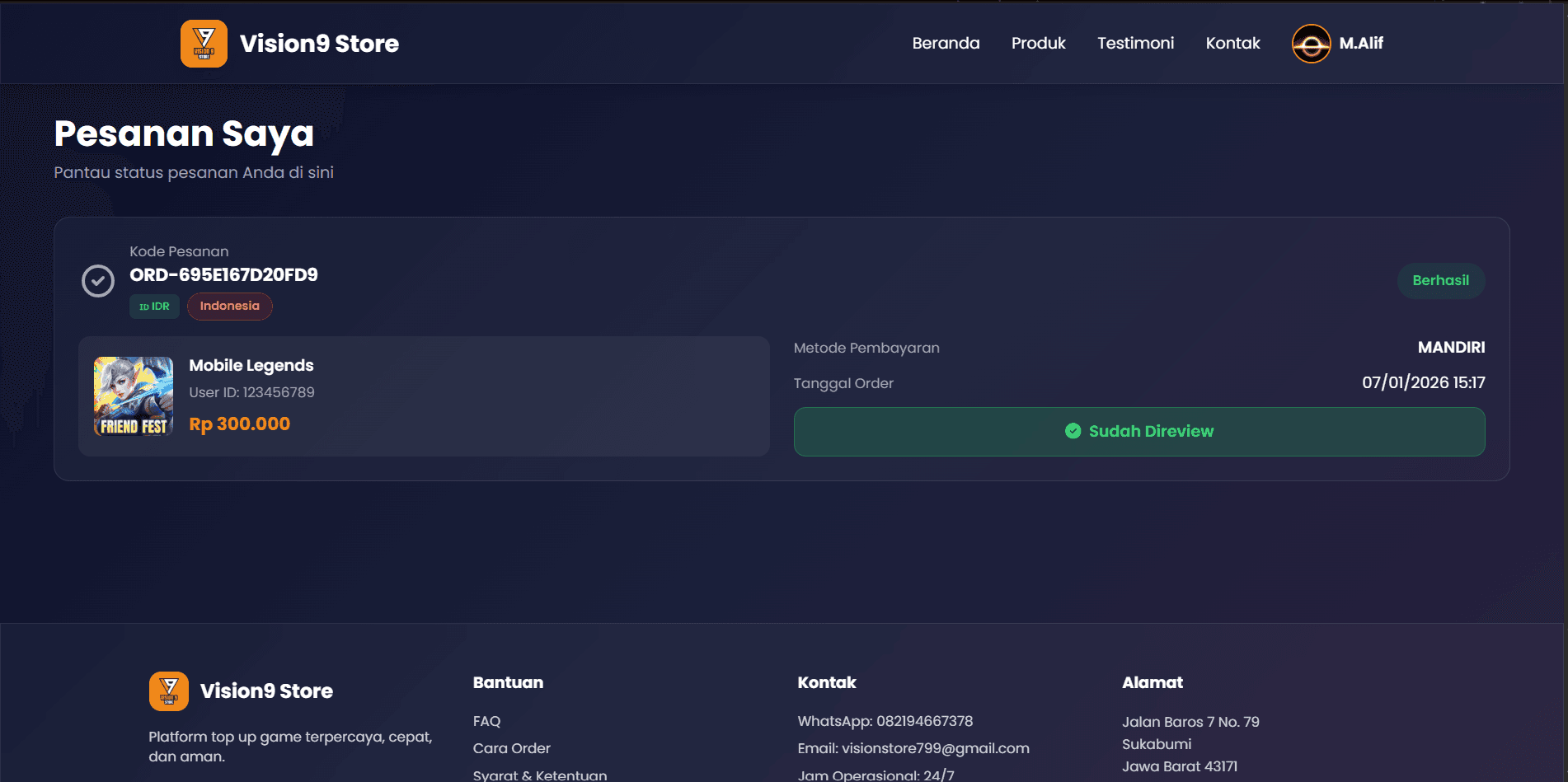 Vision9 Store screenshot 8